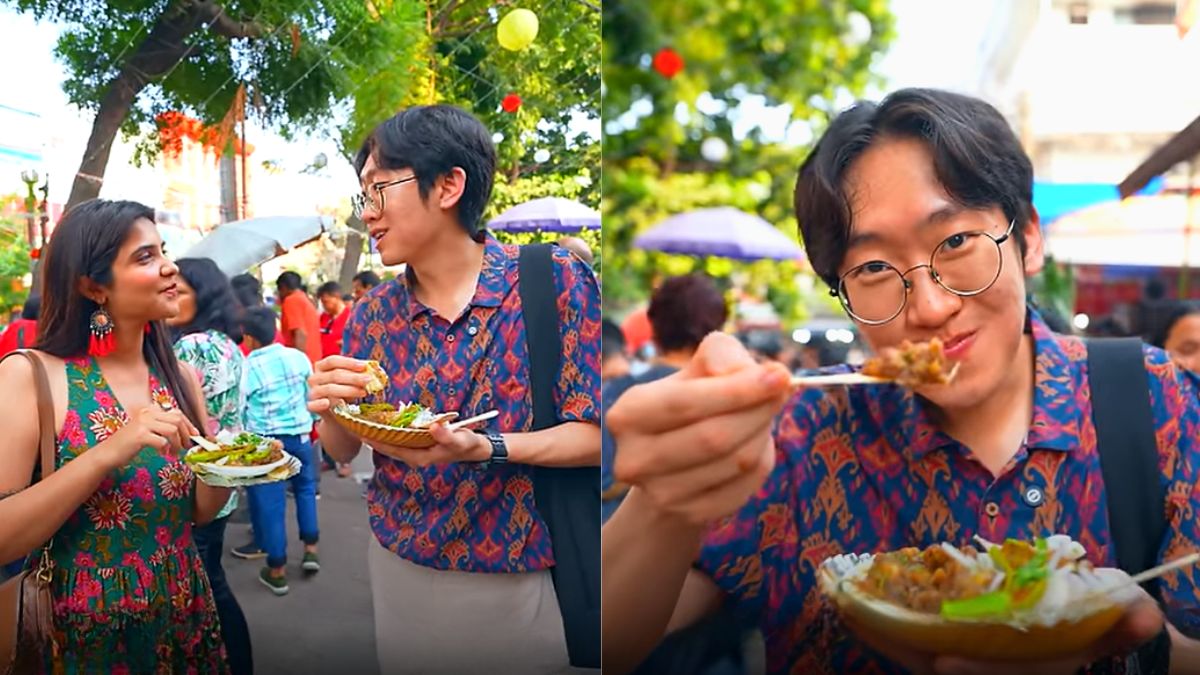 Korean-Bihari Yechan Lee Relished Chole Kulche With Curly Tales At Delhi’s Iconic Siya Ram