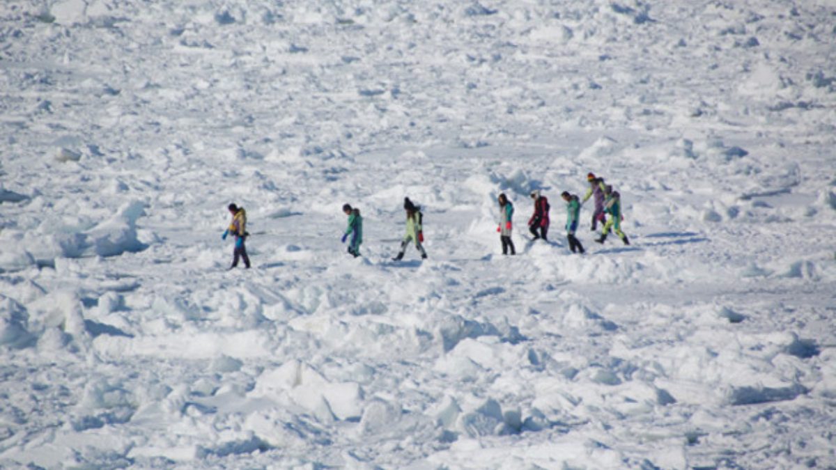 What Is Drift Ice Walking, A Unique Japanese Winter Adventure Featuring ...