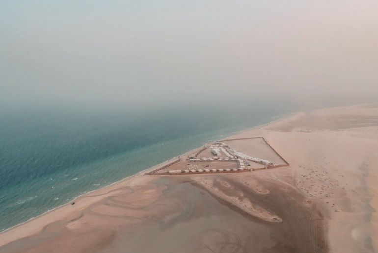 Sealine beach in qatar