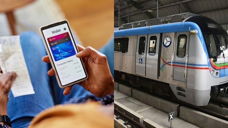 hyderabad metro rail e-ticket google wallet