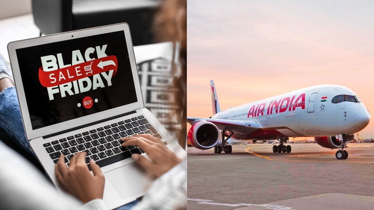 Black Friday Sale: Air India Is Offering Up To 20% Off On Domestic & 12% Off On International Flights Till Dec 2