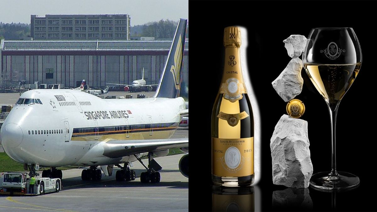 Singapore Airlines To Be The Only One Serving Cristal 2015 Champagne To Their First Class Passengers; Taste Luxury Unlike Any Other