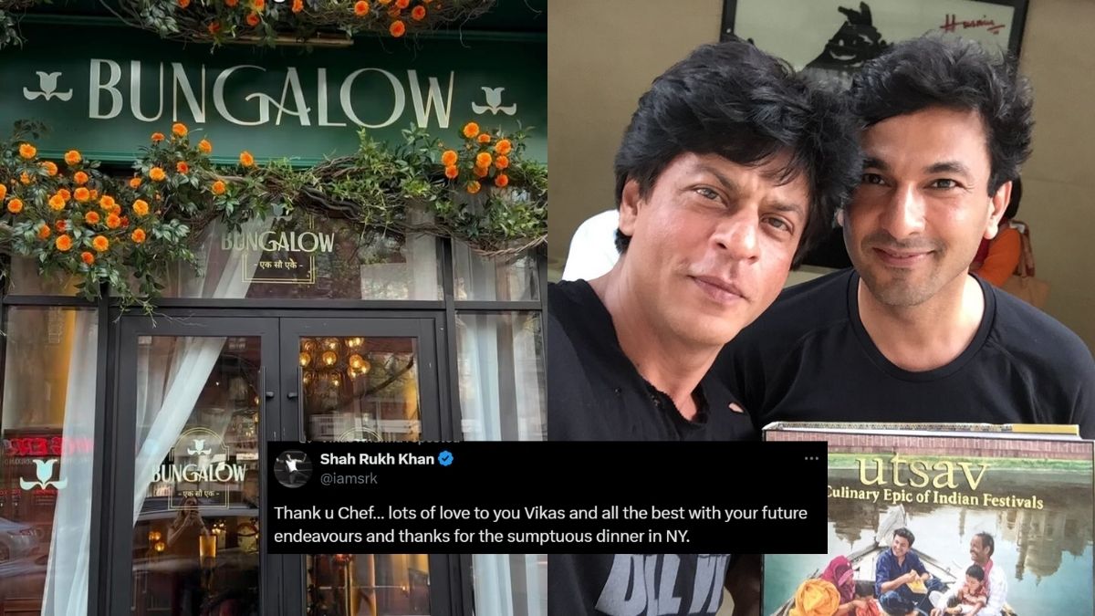 Shah Rukh Khan Visits Vikas Khanna’s Restaurant, Bungalow, In New York For A Birthday Feast; Chef Calls It “The Biggest Honour Of His Career”