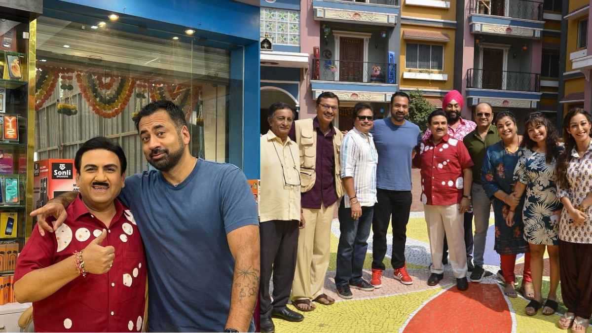 Collab No One Saw Coming! Hollywood Star Kal Penn Visits Taarak Mehta… Set; Poses With Dilip Joshi & Team