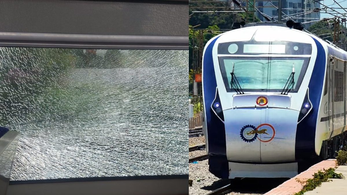 Stone-Pelting Hits Vande Bharat Train With MP Onboard, Shattering Window And Sparking Safety Concerns