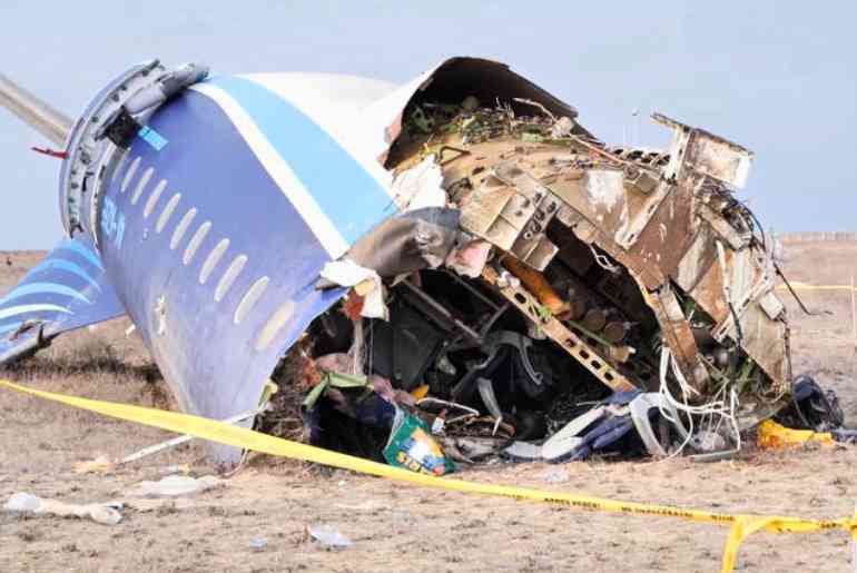 Azerbaijan Airlines crash