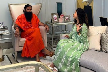 Baba Ramdev Gives Kamiya Jani A Tour Of Patanjali Yogpeeth Campus