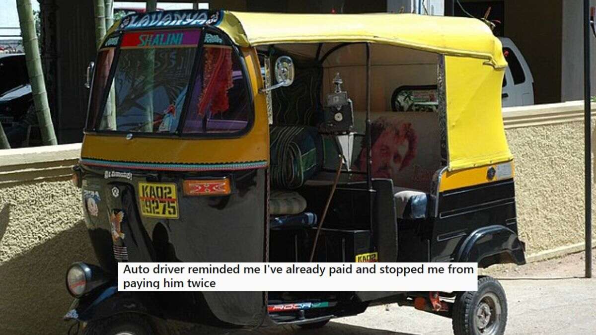 Bengaluru: Auto Driver Reminds Passenger To NOT Pay Him After A Ride; Here’s Why