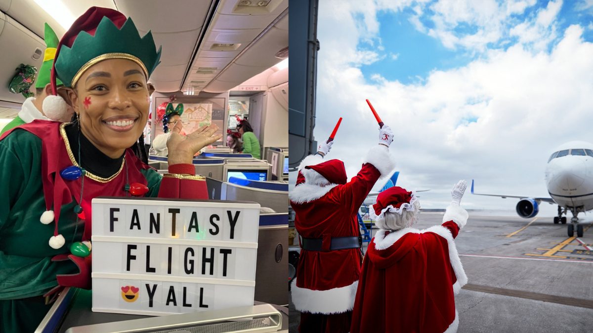 United Airlines Brings Christmas Cheer With Fantasy Flights To Santa’s North Pole For Kids In 13 Cities