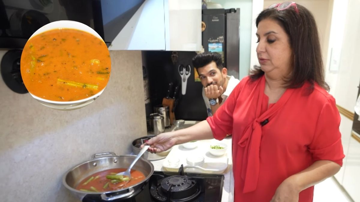 Farah Khan & Laughter Chefs’ Arjun Bijlani Cook Sindhi Kadhi At The Actor’s Luxurious Home In Mumbai; Recipe Inside