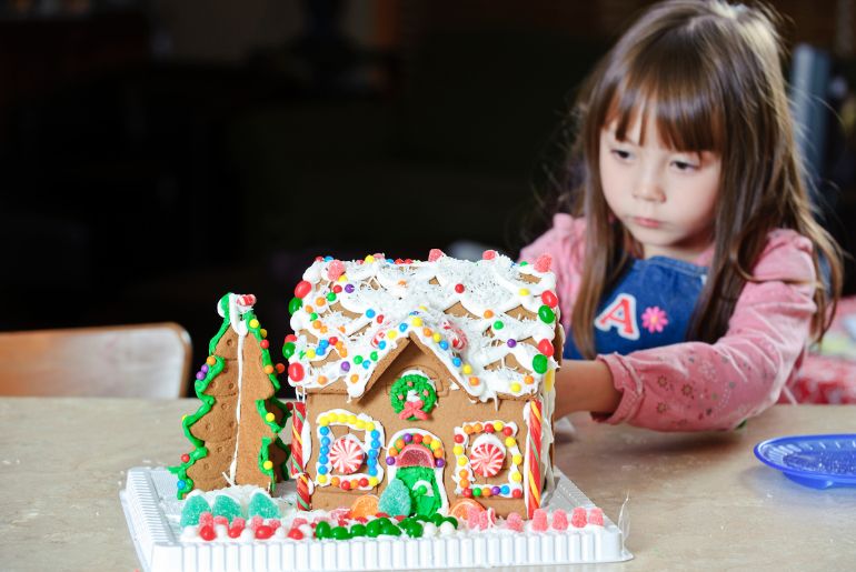 Gingerbread House Making At Cucina, The Palm