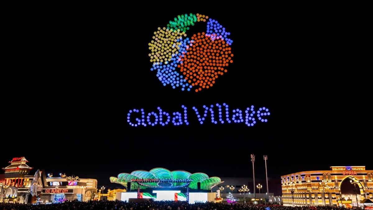 NYE At Global Village: Not Just 7 Fireworks Displays, 7 Drone Shows Announced In Dubai!