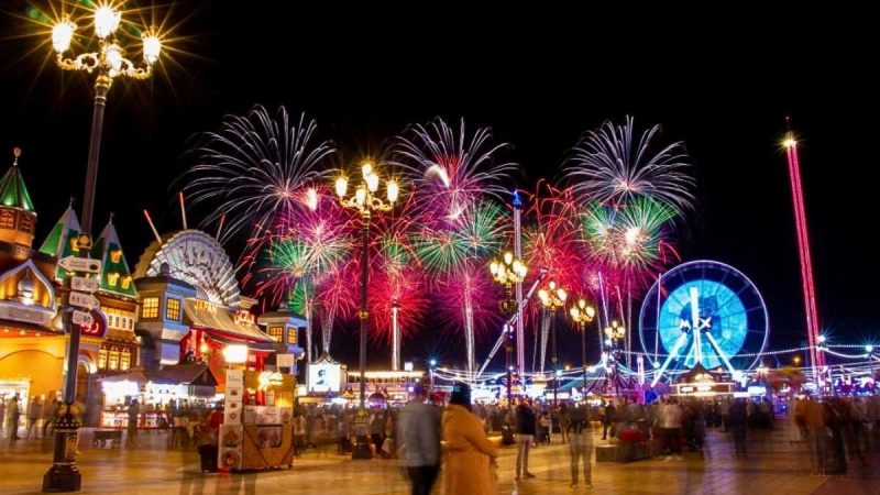 Global Village Fireworks