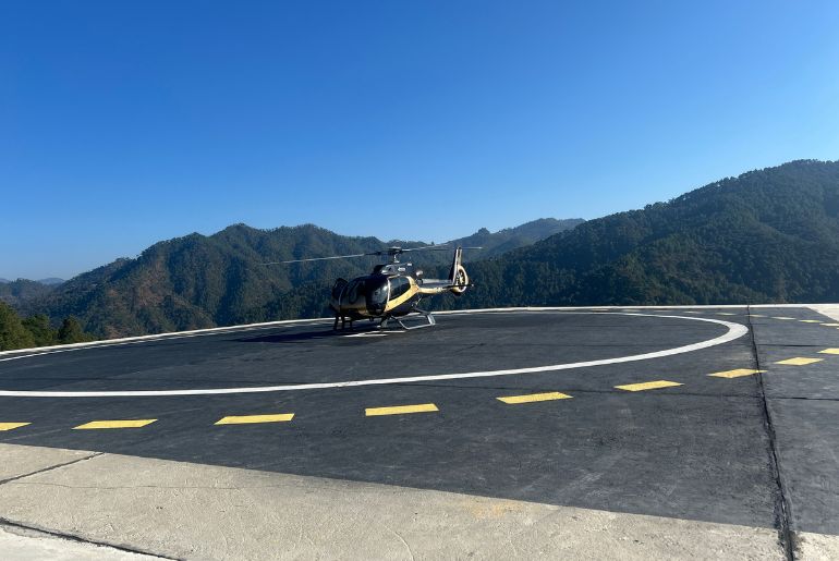 Chopper Flights Pithoragarh-Almora Route