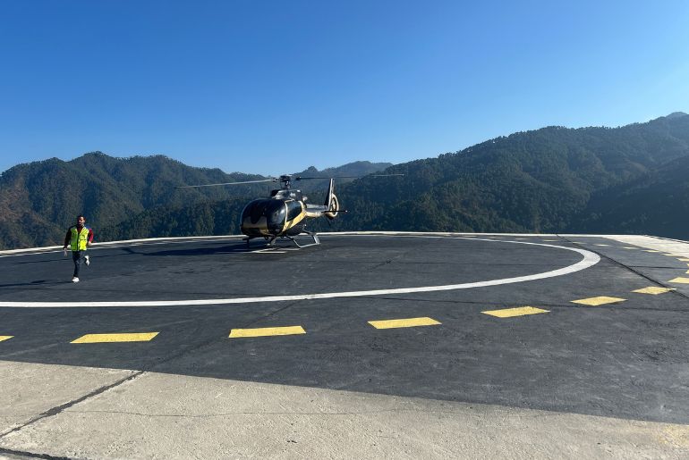 Chopper Flights Pithoragarh-Almora Route