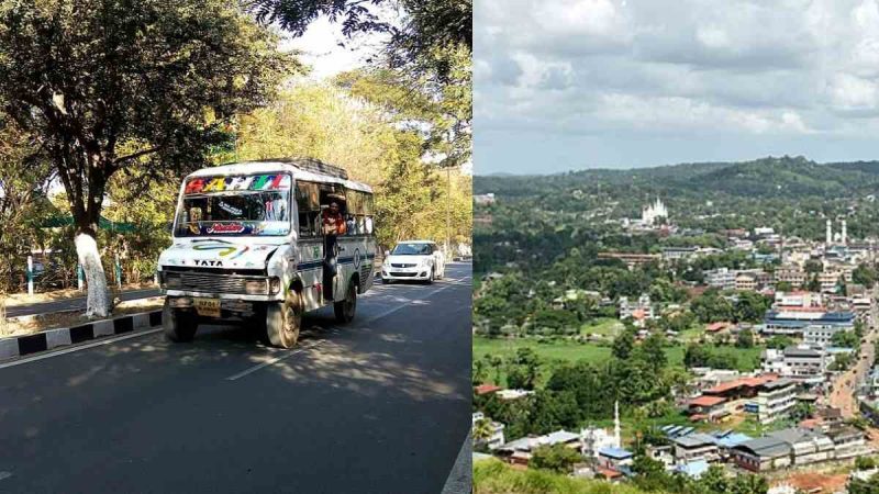 Minibus Collides With Car