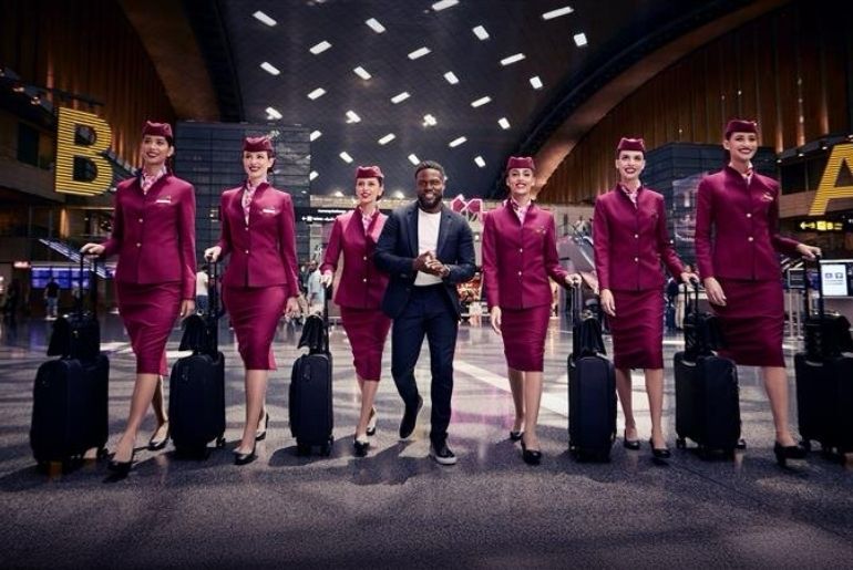 Qatar Airways Kevin Hart