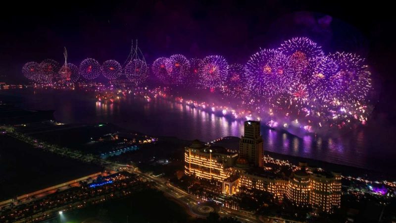 Ras al khaimah fireworks