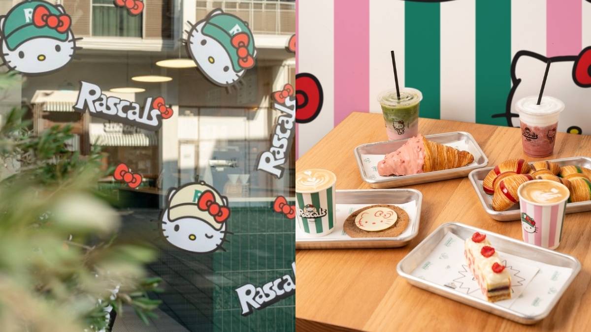 Get Your Hands On The Hello Kitty-Themed Bow-Shaped Croissant And Kawaii Desserts At Rascal Bakehouse In Dubai