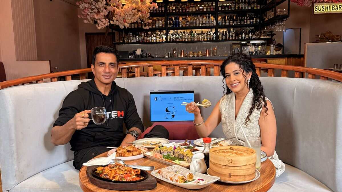 Sonu Sood & Kamiya Jani Indulge In A Sunday Brunch At Shifuku By Curly Tales