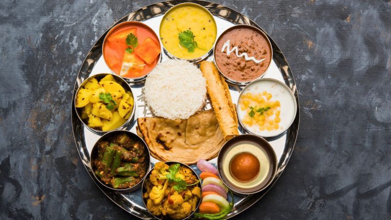 vegetarian thali