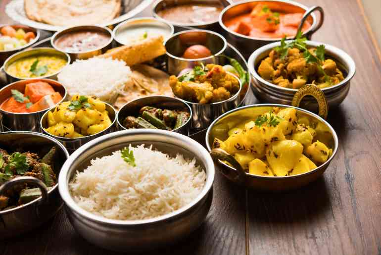 vegetarian thali