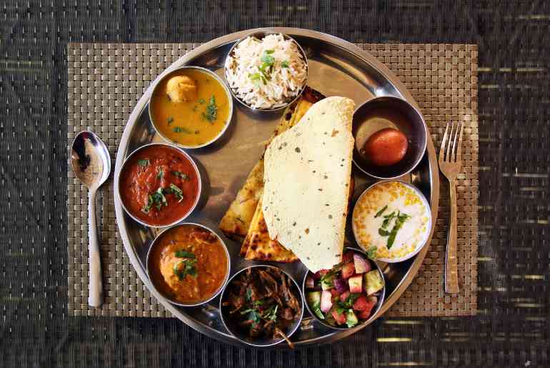 vegetarian thali