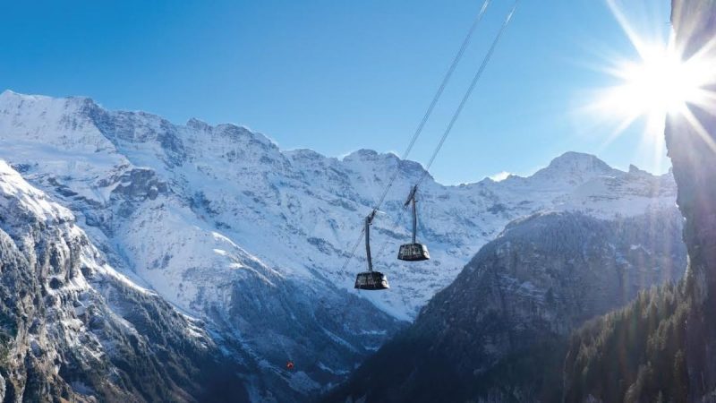 world's steepest cable car