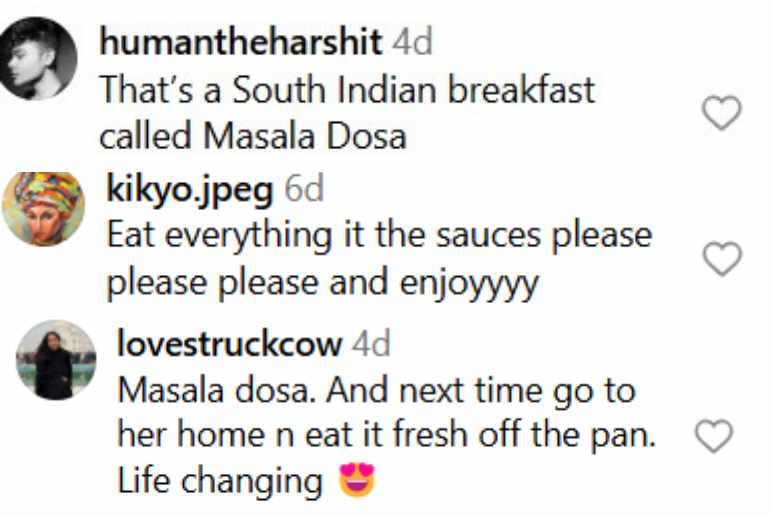 influencer dosa