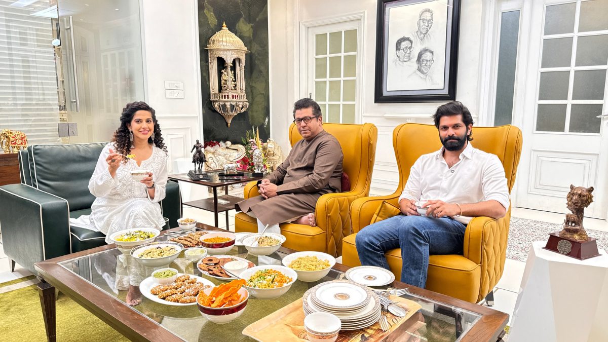 This Is What Our Sunday Brunch Spread With Raj Thackeray Looked Like