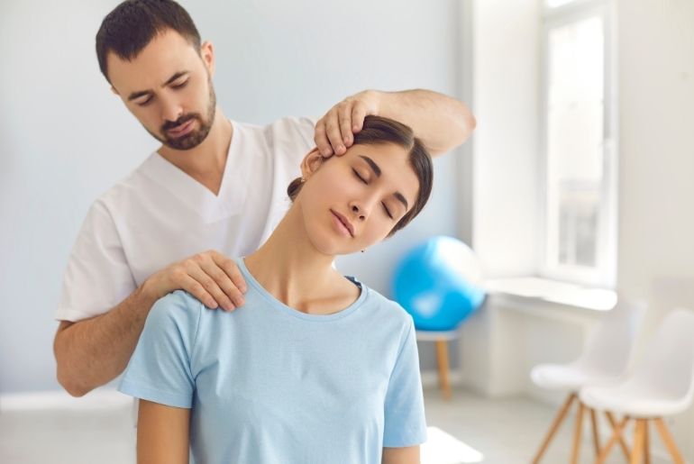 tech neck pain chiropractic