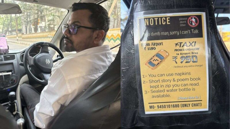 Bengaluru Speech-Impaired Driver