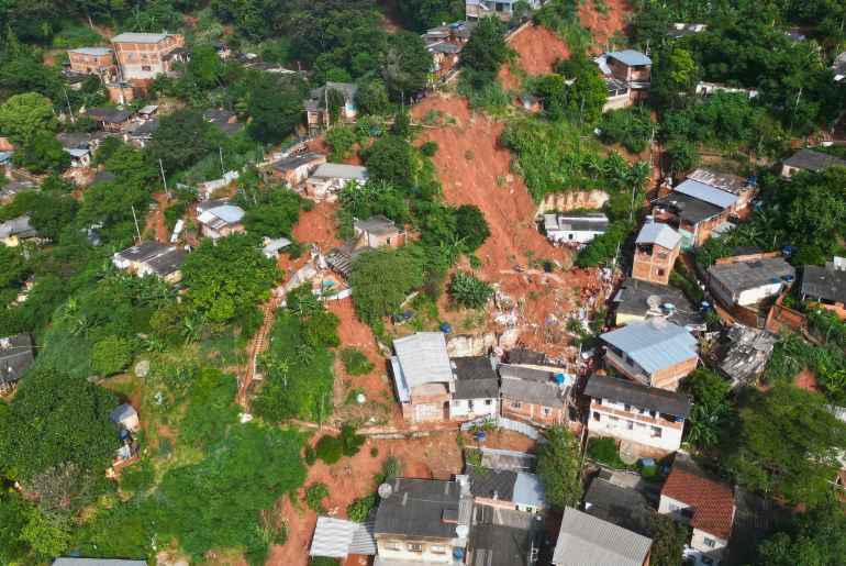 Brazil landslide