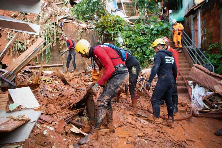 Brazil landslide