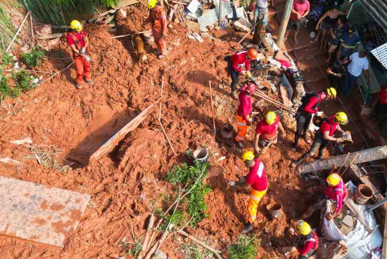 Brazil landslide