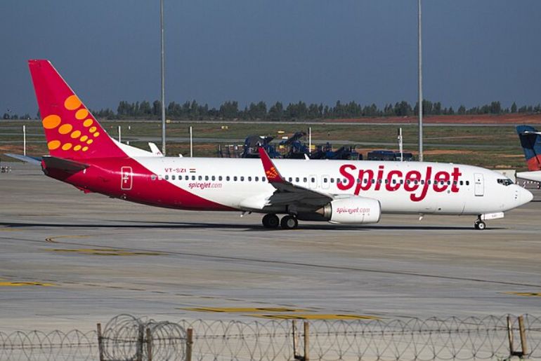 SpiceJet Flight Grounded