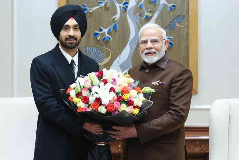 Diljit Dosanjh Narendra Modi