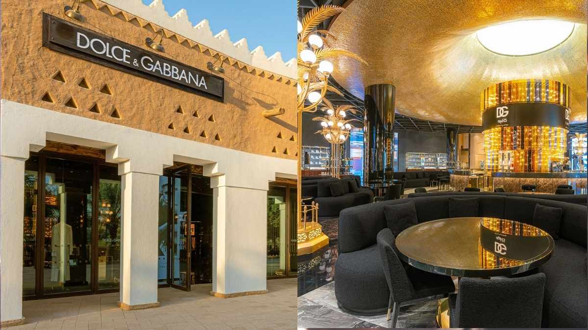 Riyadh’s First Dolce & Gabbana Caffe Has Opened At This Historic Location & We’re On Our Way!