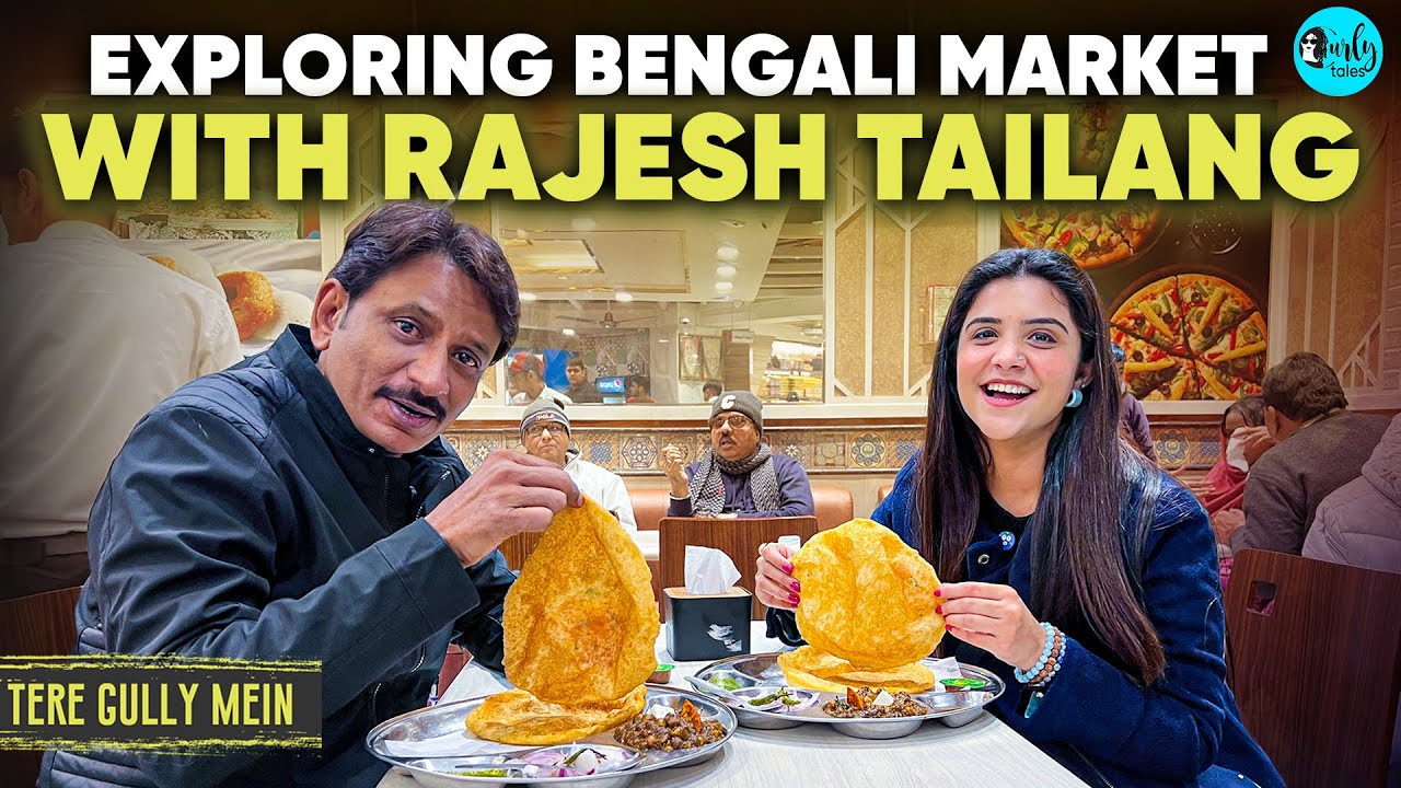 Exploring Delhi’s Bengali Market with Mirzapur Actor Rajesh Tailang