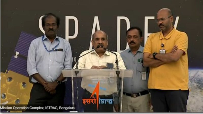 ISRO Docks SpaDeX Satellites