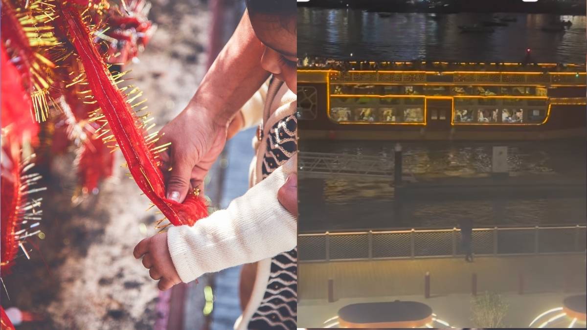 Watch: Viral Video On Instagram Shows Mata Ki Chowki Happening On A Boat In Dubai!