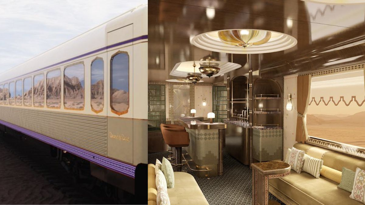 Dream Of The Desert: Saudi Arabia Unveils First Look Of The Luxury Train Inspired By Traditional Majlis Offering Exclusive Experience!