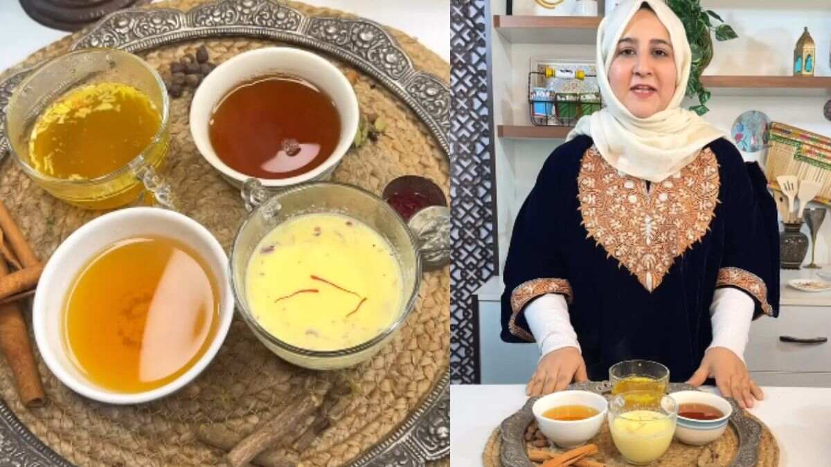 Sip 4 Types Of Authentic Kashmiri Kehwas & Get Transported To Kashmir; MasterChef India’s Chef Rukhsaar Sayeed Shares Recipes