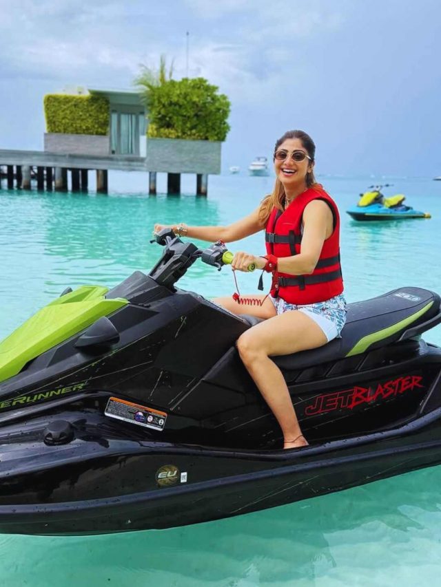 From Jet Skiing To Making Sushi, Inside Shilpa Shetty Kundra’s Maldives Diaries | Curly Tales