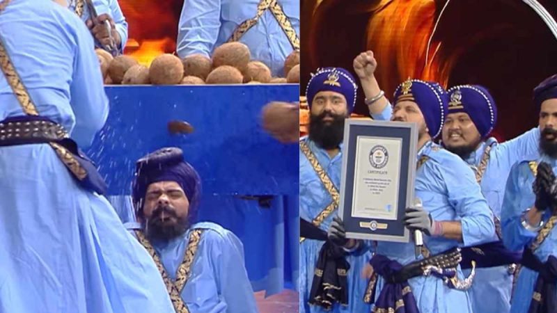 Guinness World Record coconuts