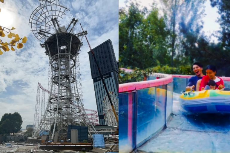 Glide Through  Malaysia’s First Glass Water Slide At SkyCity Tower, A 600-Metre Ride With LED Lights, 360° Views, And Unmatched Thrill!