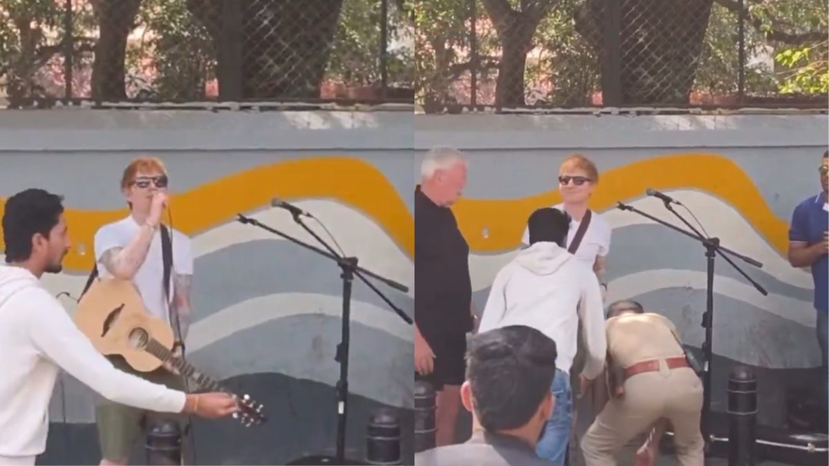 Ed Sheeran Spotted Busking On Bengaluru Streets; What Happens Next Will Make You Go ‘Peak Bengaluru’