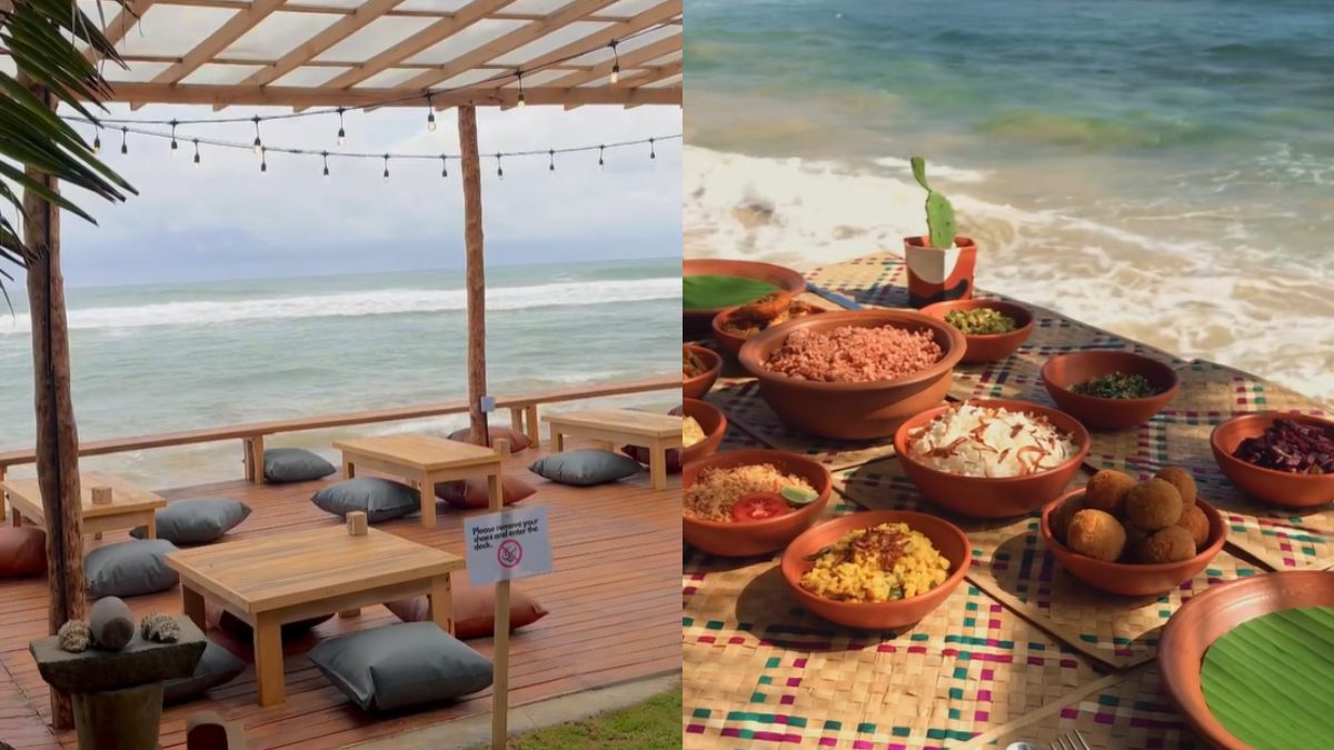 This Serene Beachfront Dining Experience In Sri Lanka Offers Fresh Seafood, Yoga Shalas, And Work-Friendly Vibes With A Sea View!