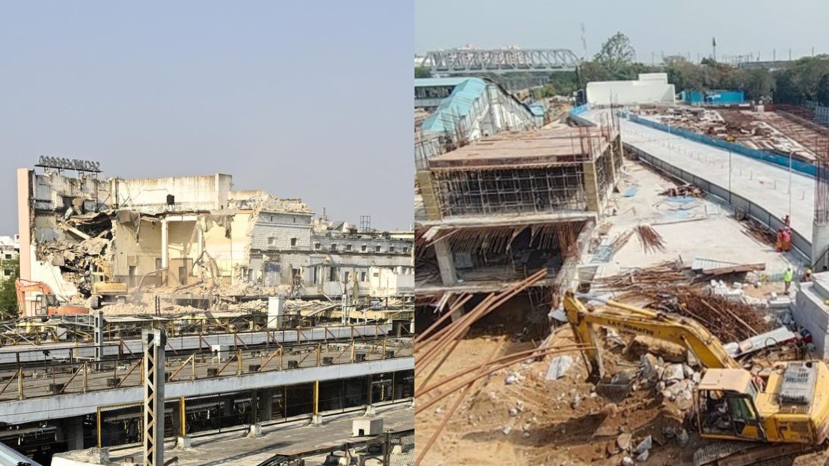 151-Year-Old Secunderabad Railway Station In Hyderabad Demolished As Part Of ₹720 Crore Renovation Project