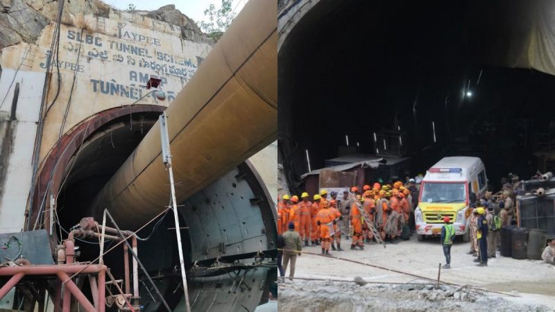 Telangana tunnel collapse